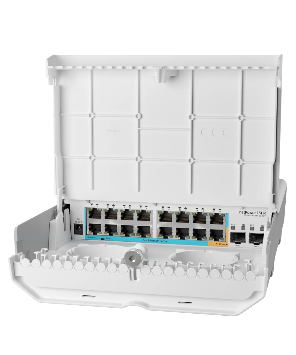 netPower 15FR (CRS318-1Fi-15Fr-2S-OUT)