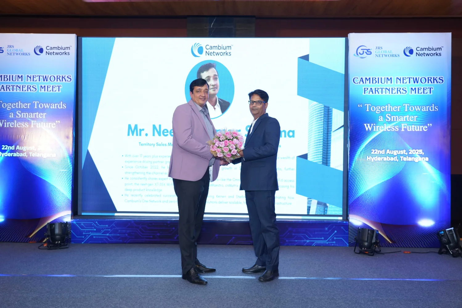 Cambium Networks partners Meet, Hyderabad